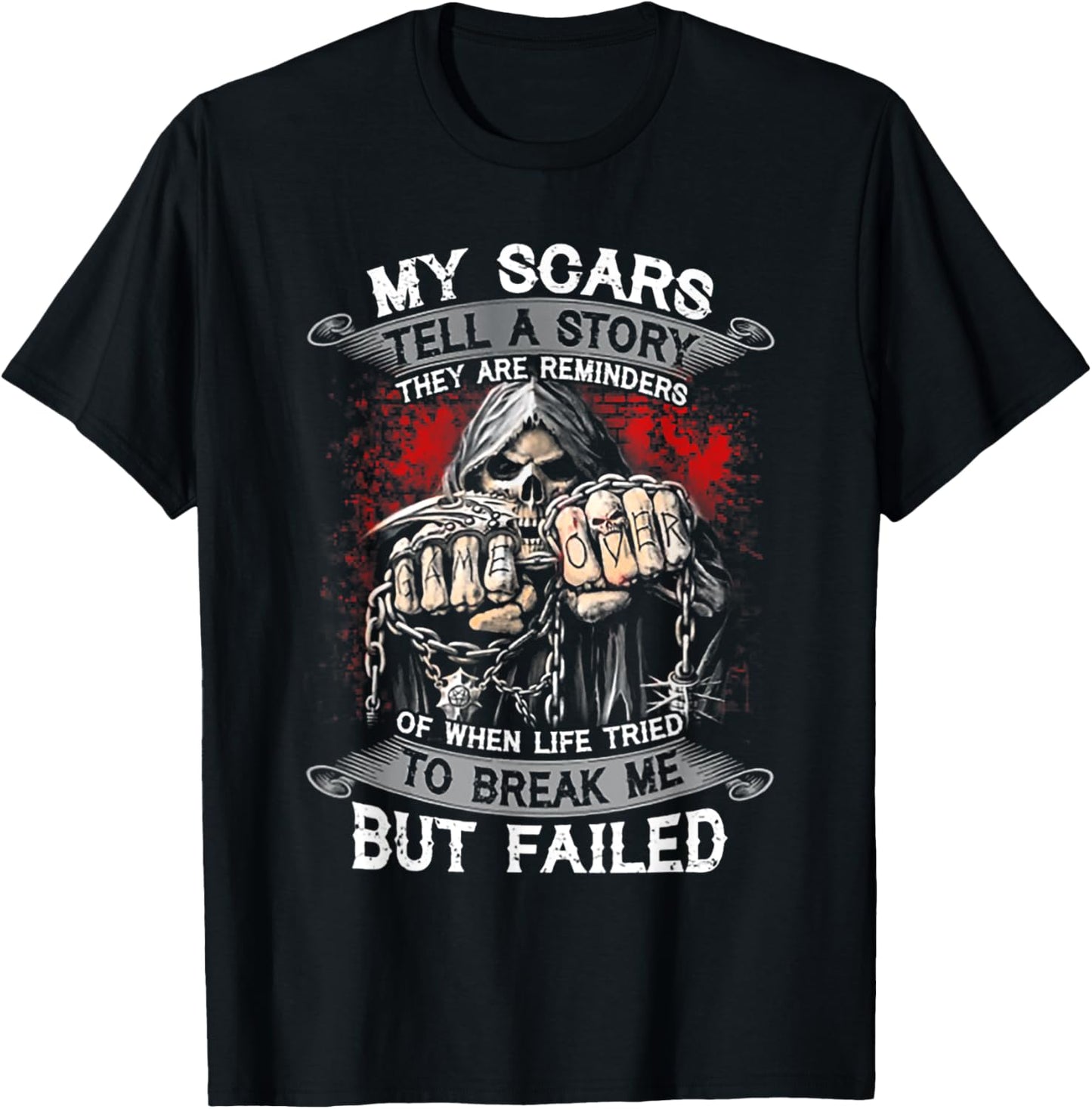 My Scars Tell A Story They Are Reminders T-Shirt