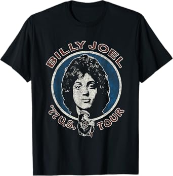 Official Billy Joel US Tour 77 T-Shirt