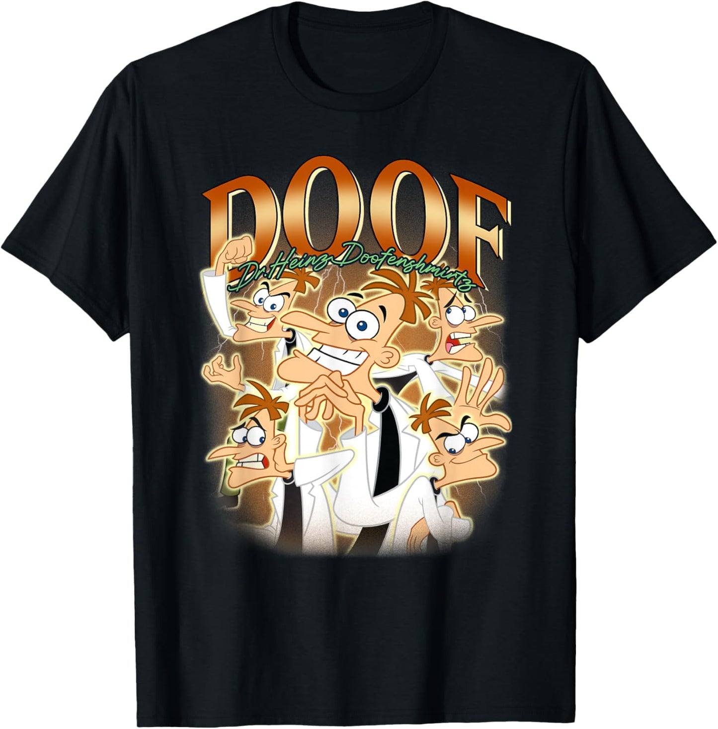 Disney Phineas And Ferb Dr. Heinz Doofenshmirtz Showcase T-Shirt