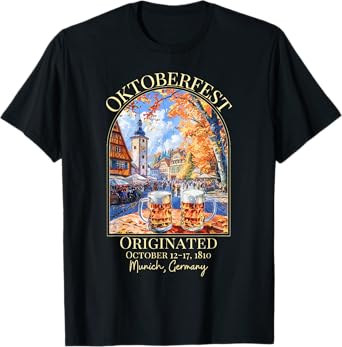 Oktoberfest Octoberfest German Beer Drinking Festival Travel T-Shirt