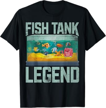Aquarist Fish Lover Design Aquarium Fish Tank Aquarium Lover T-Shirt