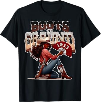 Boots On The Ground Where Them Fans At T-Shirt