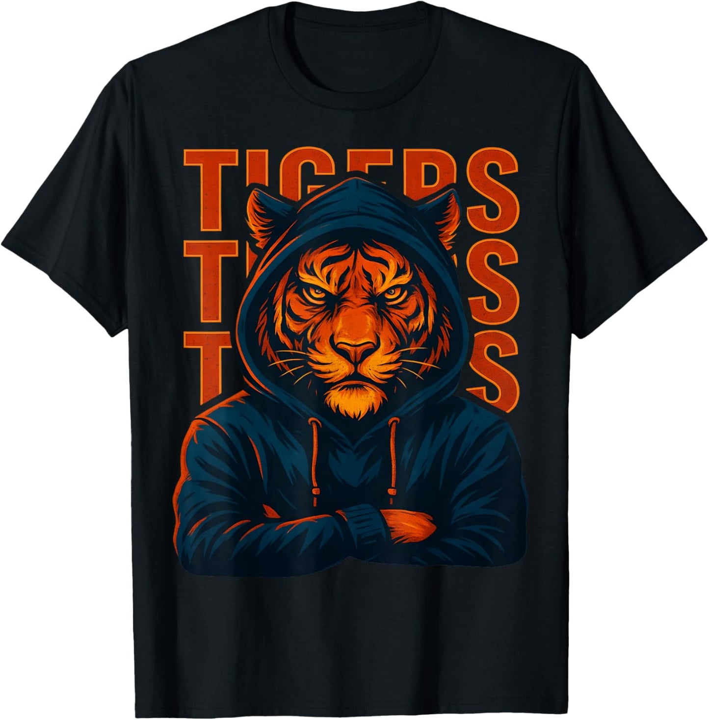 Funny Tigers Name Retro Throwback Gifts For Men Women Kids T-Shirt