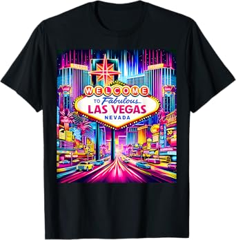 Las Vegas Nevada Design Las Vegas Souvenir - Men Women Kids T-Shirt