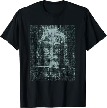 The Shroud Of Turin Face Of Jesus Christ Christian History T-Shirt