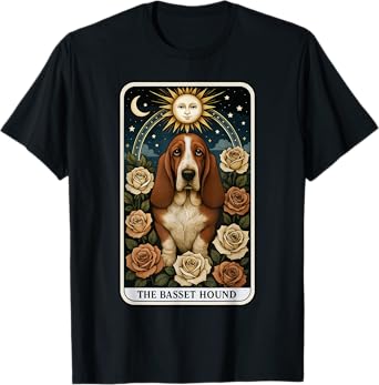 Tarot The Basset Hound T-Shirt