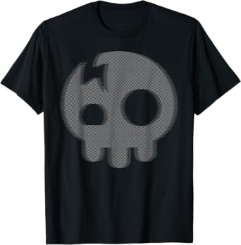 The Living Tombstone โ Motion Blur Skull T-Shirt