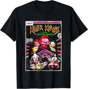 Killer Klowns from Outer Space Klown System Retro Poster T-Shirt