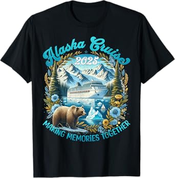 Matching Family Friends And Group Alaskan Alaska Cruise 2025 T-Shirt