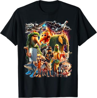 Italian-Brainrot AI Generated Animals Gen Z Men Women Youth T-Shirt