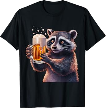 Raccoon & Beer T-Shirt