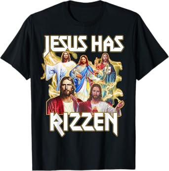 Jesus Has Rizzen, Christian Bible Faith, Christian Religion T-Shirt