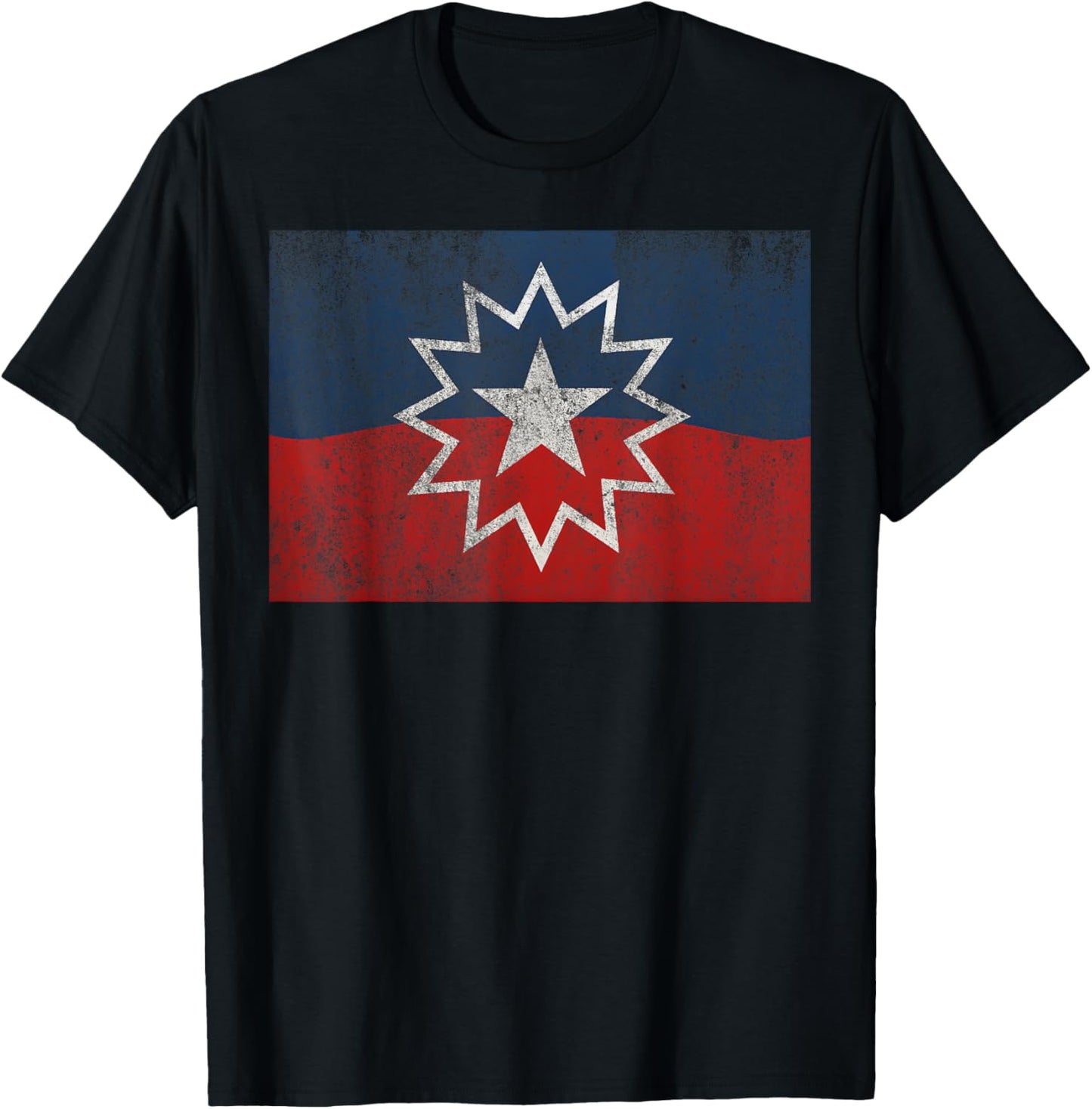 Vintage Juneteenth Flag 1865 Black History Freedom Day T-Shirt