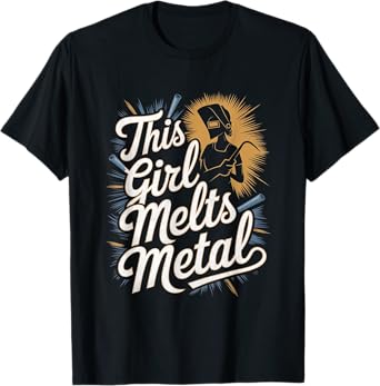 This Girl Female Welder Girl Welding T-Shirt