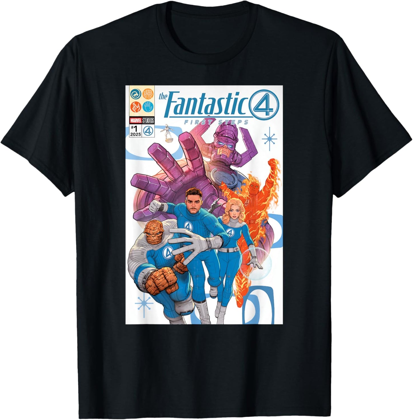 First Steps Comic Book Cover Art T-Shirt