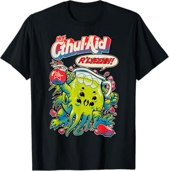 Hey Cool Cthulhu Aid R'LYEEHH! Cthulhu Water T-Shirt