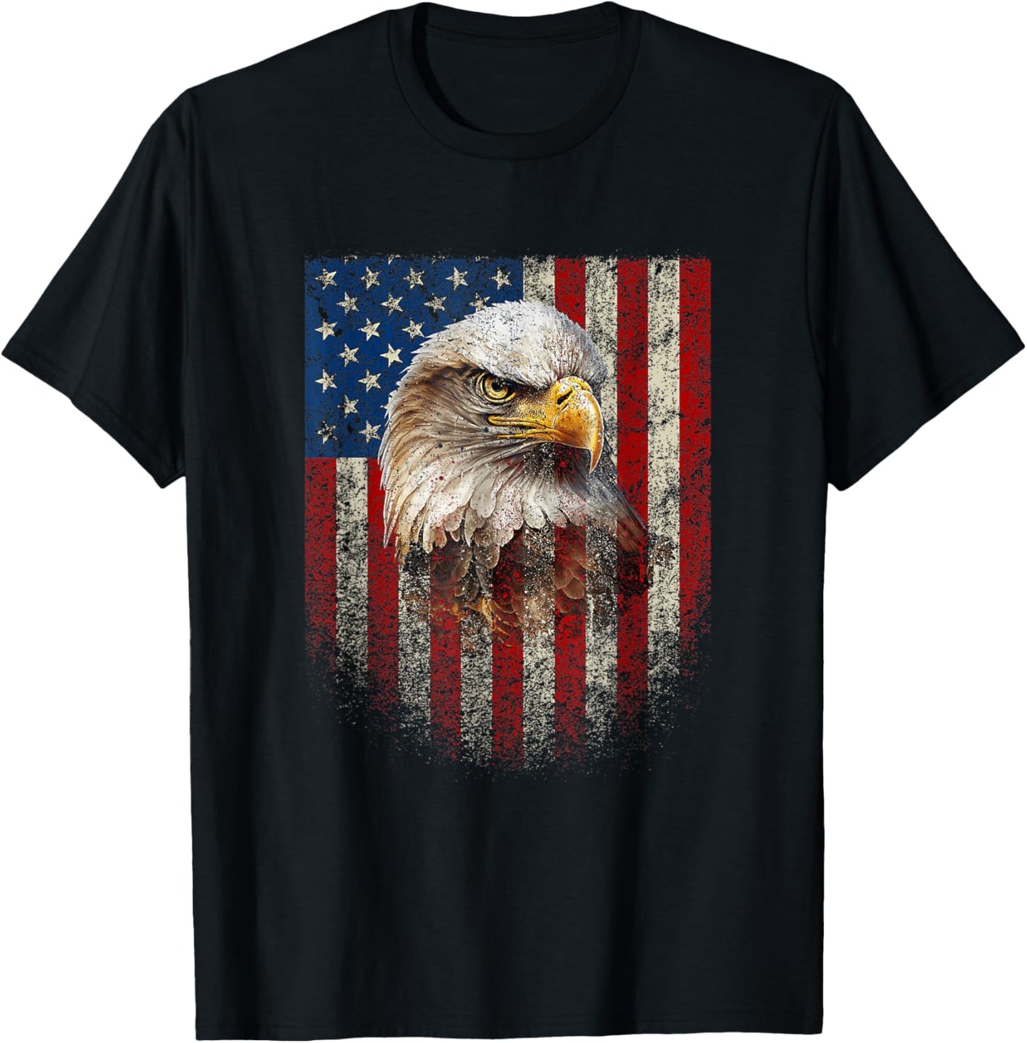 Bruh Fourth 4th Of July Eagle American Patriotic Mens Boys T-shirt