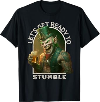 Funny Paddy's Day Design, Evil Leprechaun, St. Patrick's Day T-Shirt