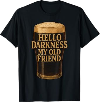 Dark Beer โ Bold Minimalist Design T-Shirt