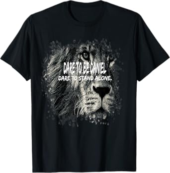 Daniel In The Bible Scripture Verse About Lions T-Shirt