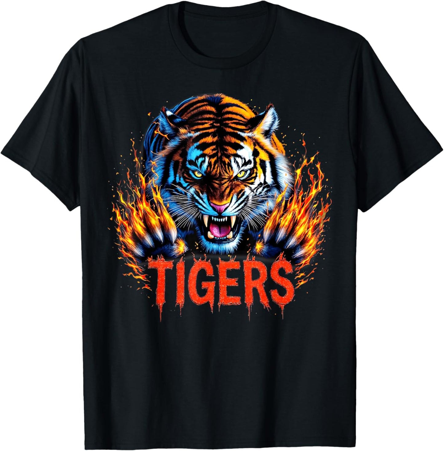 Graphic Tigers Name Pride Style Animals Gifts For Men Women T-Shirt