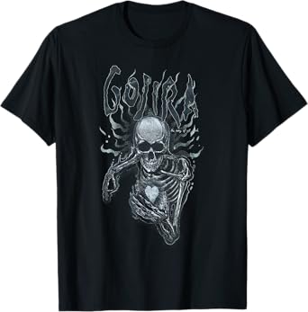 Gojira Skeleton Heart T-Shirt