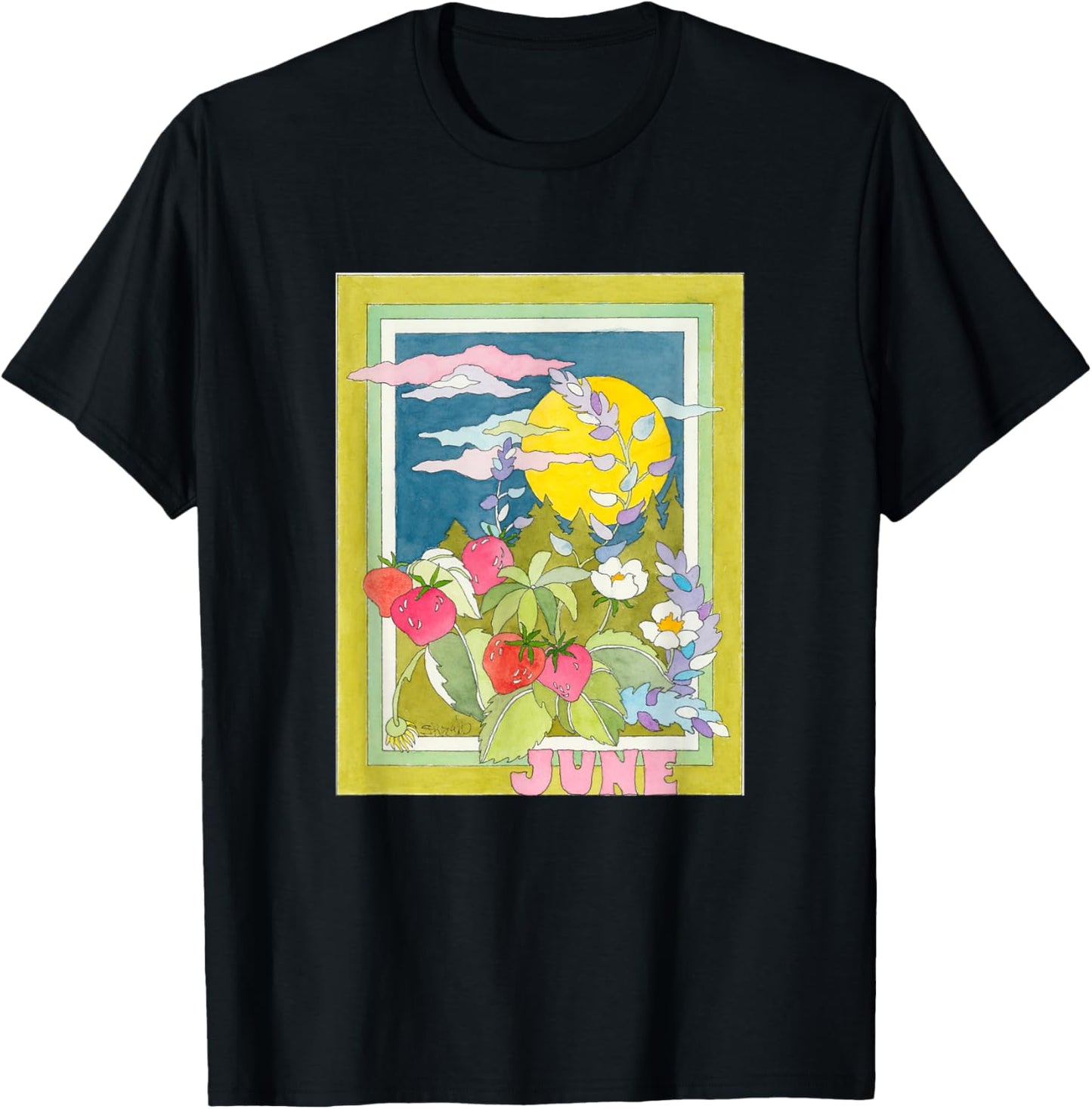 June Strawberry moon T-Shirt