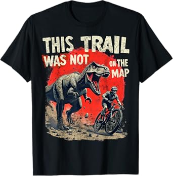 Funny Mountain Biker - Cycling Graphic T-Shirt