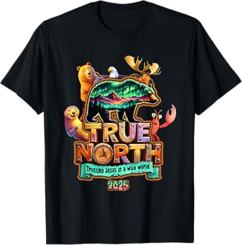 True-North VBS 2025 Trusting Jesus Wilderness Christian T-Shirt