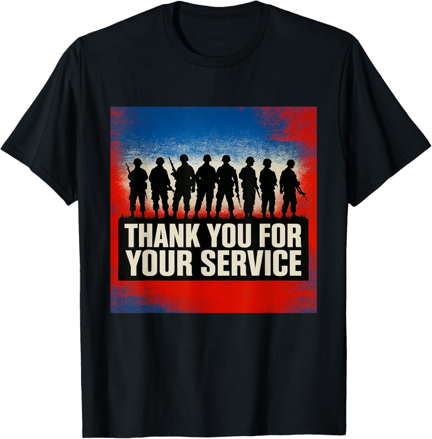 Veterans Day Gift, Memorial Day, Thank You For Your Service T-Shirt
