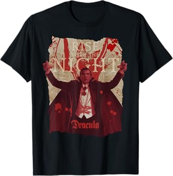 Universal Monsters Dracula Rise With The Night T-Shirt
