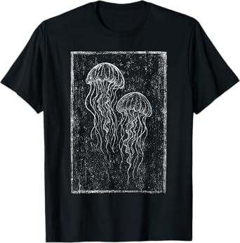 Jellyfish Alt Grunge Goth Alternative Gothic Y2K Aesthetic T-Shirt