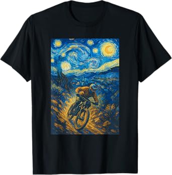 Funny Mountain Biking Shirt Men Women MTB Biking T-Shirt