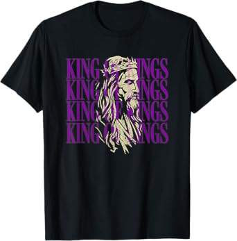 Vintage Undefeated Lord Jesus King Of Kings T-Shirt