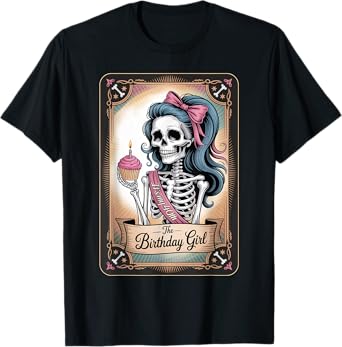 It's My 40th Birthday Tarot Card Funny Skeleton Birthday T-Shirt