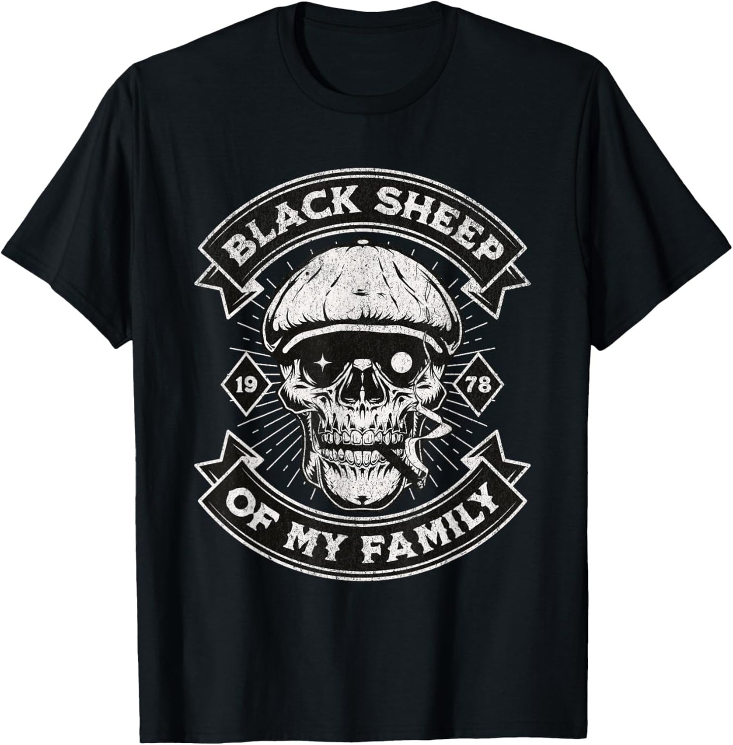 Vintage Generation X - Est 1978 Black Sheep Of My Family T-Shirt
