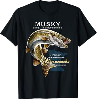 Musky Fishing Minnesota T-Shirt
