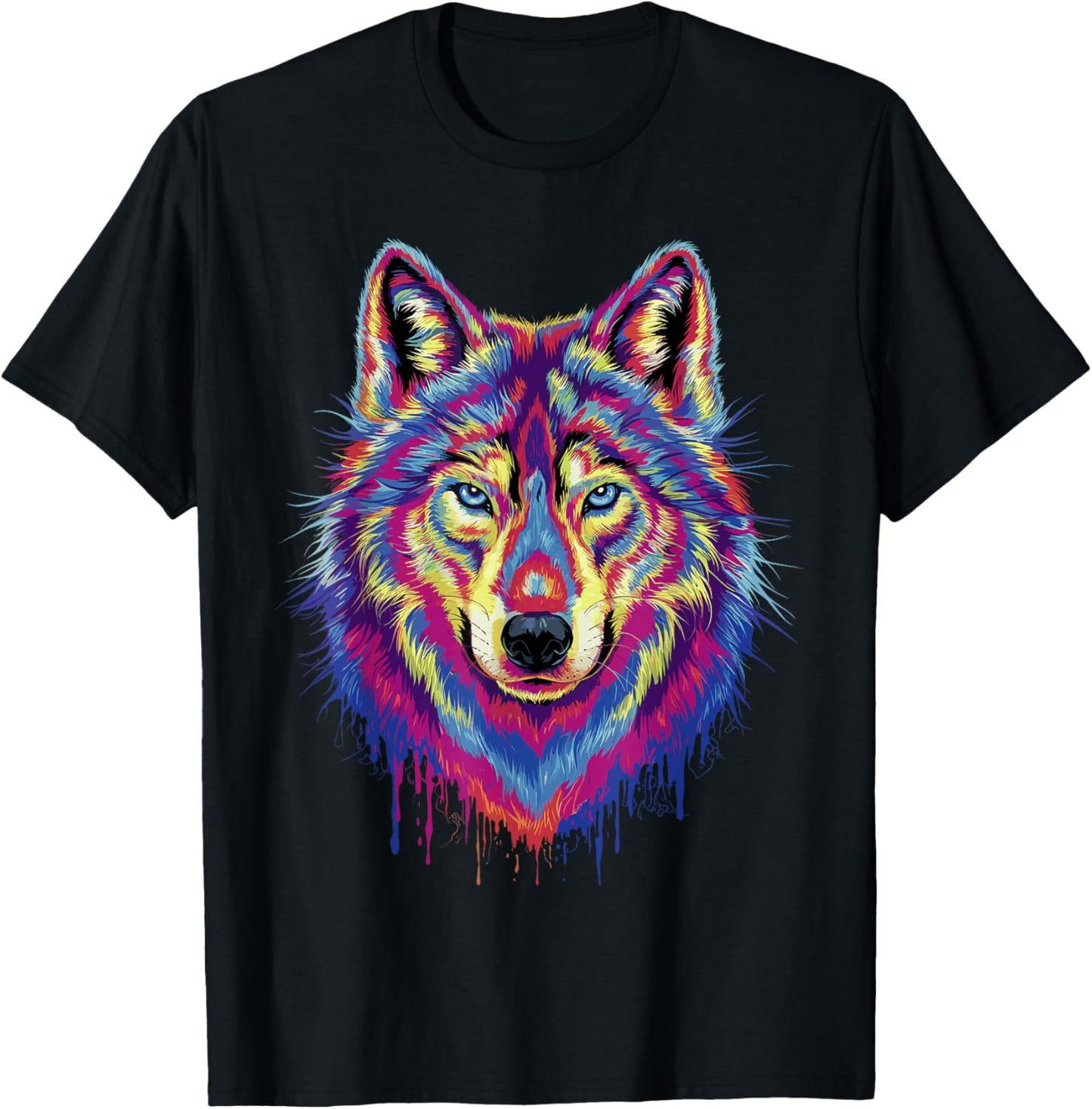 Cool Howling Wolf Art For Men Women Kids Wolves Wolf Lover T-Shirt