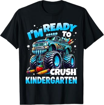 I'm Ready To Crush Kindergarten First Day of Boys T-Shirt