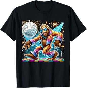 Aesthetic Bigfoot Disco T-Shirt