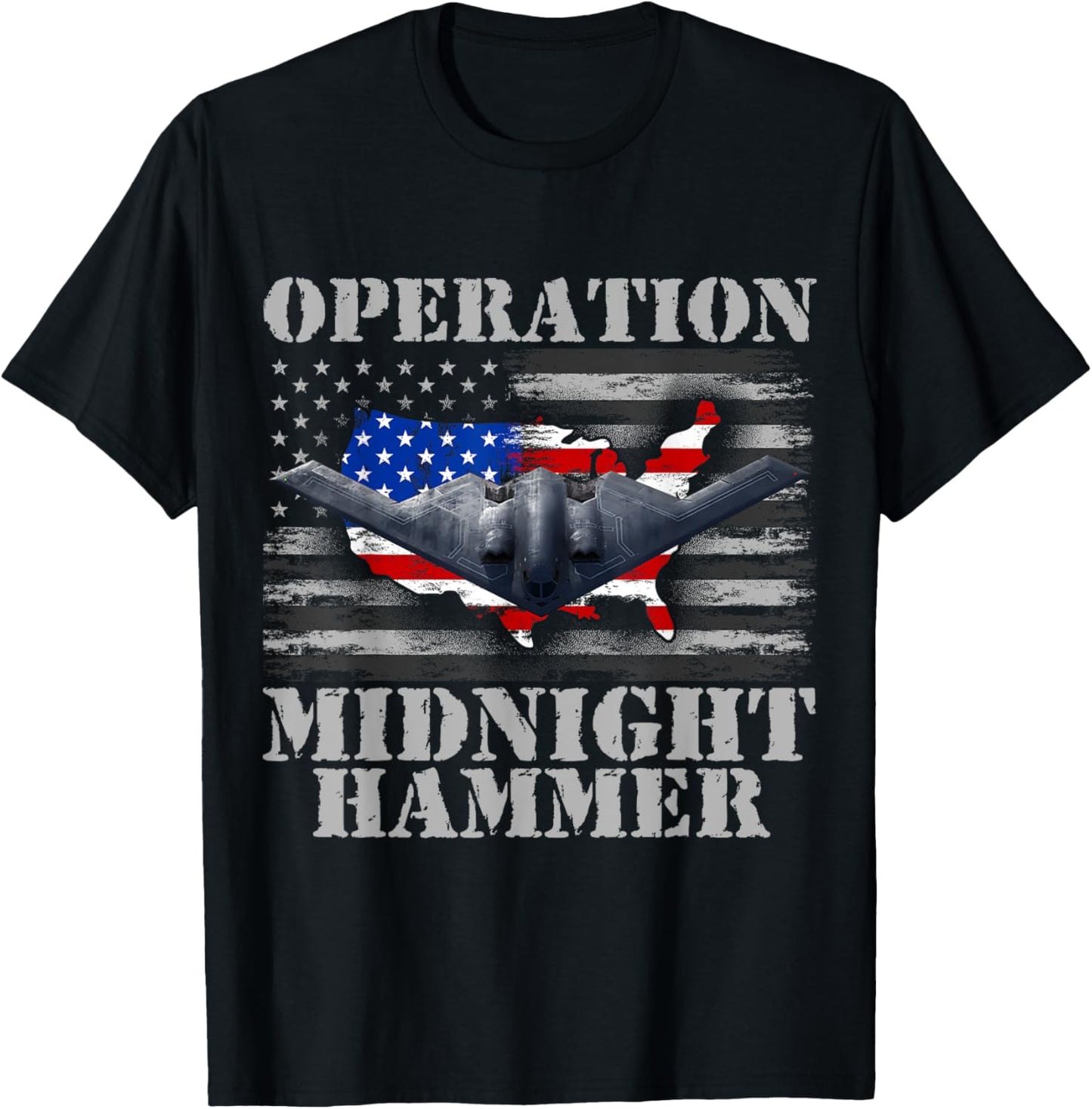 B-2 Stealth Jet Shirt Operation Midnight Hammer T-Shirt