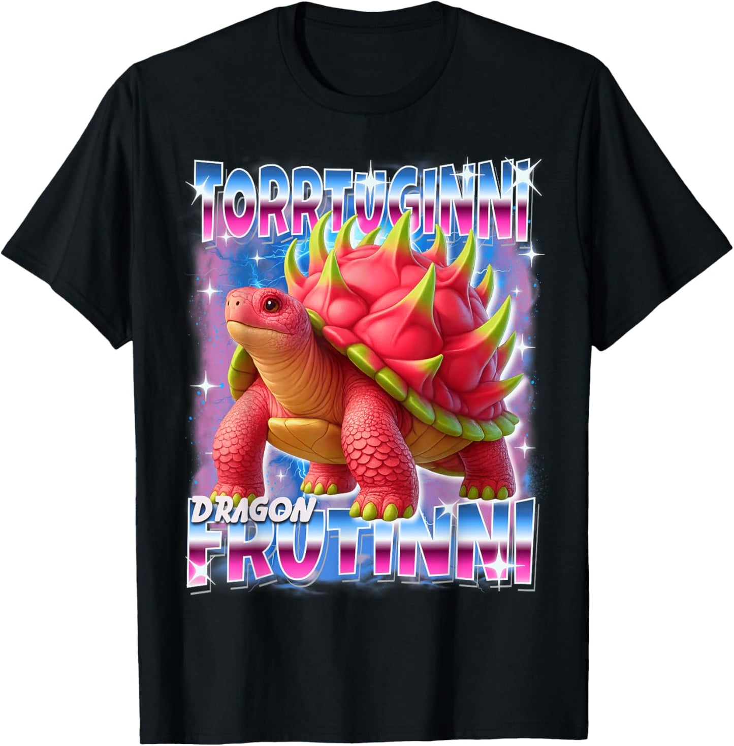 Torrtuginni-Dragonfrutinni Italian-Brainrot AI Generated Kid T-Shirt