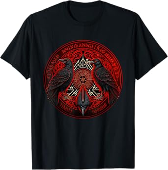 Scandinavian Odin Ravens T-Shirt
