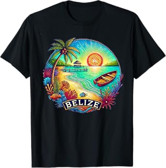 Belize Central America - San Pedro Ambergris Caye T-Shirt
