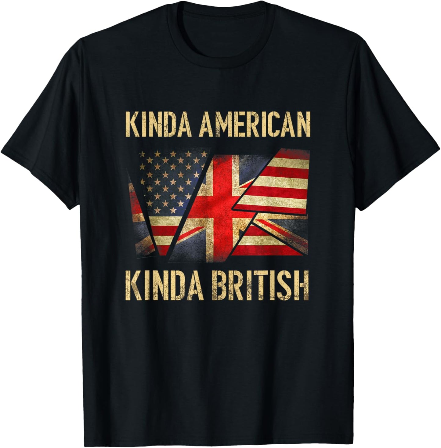 US UK Flag T-Shirt