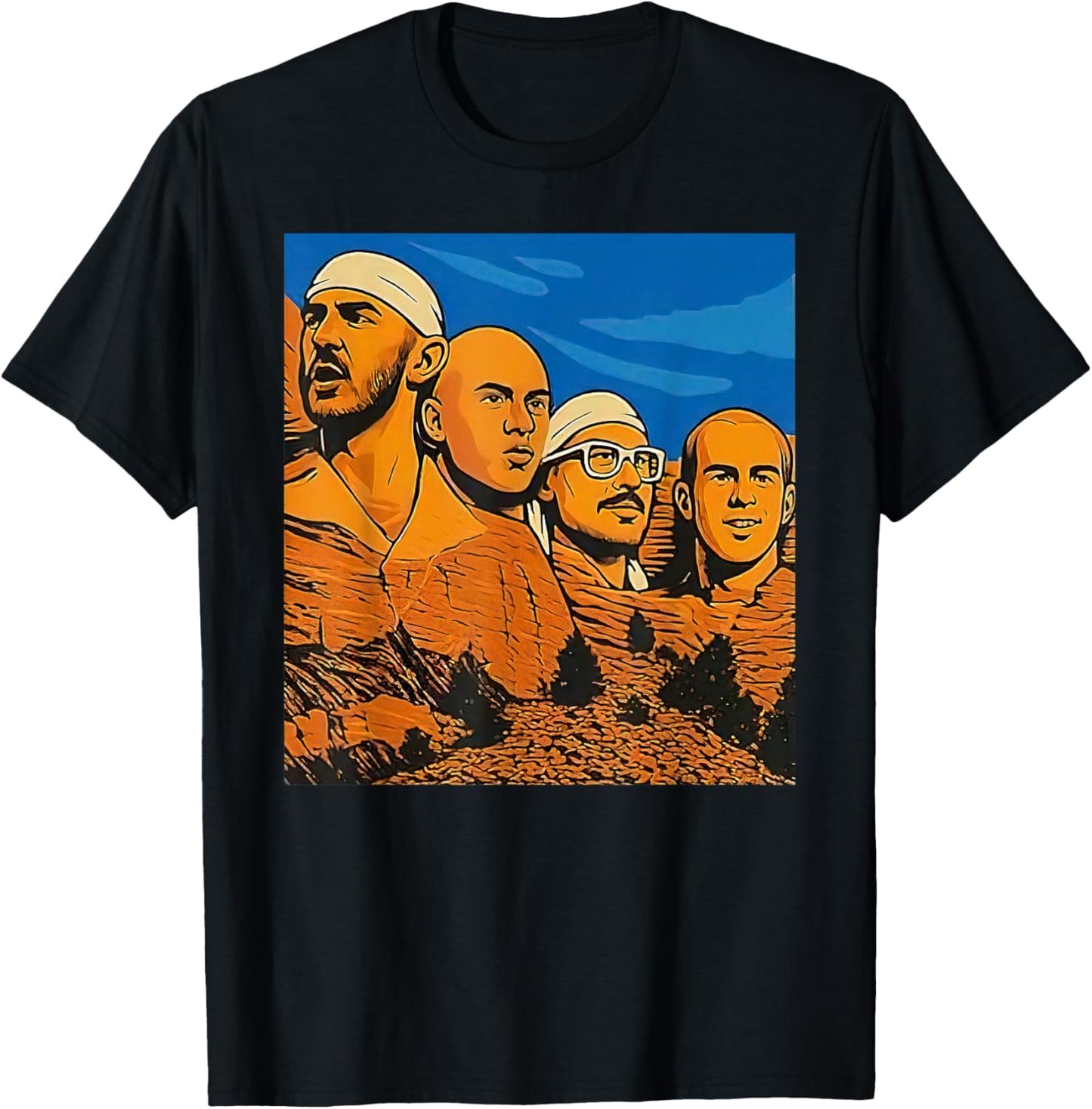 Basketball Tee Alex Caruso Mount Rushmore T-Shirt