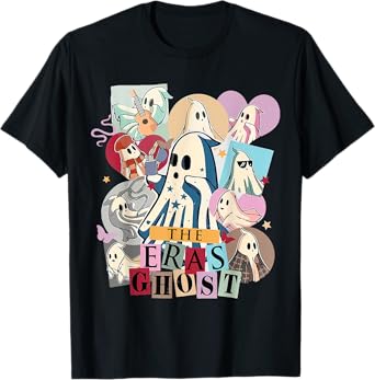 Halloween The Er@s Ghost Tour, Spooky Pumpkin Ghost Tees T-Shirt