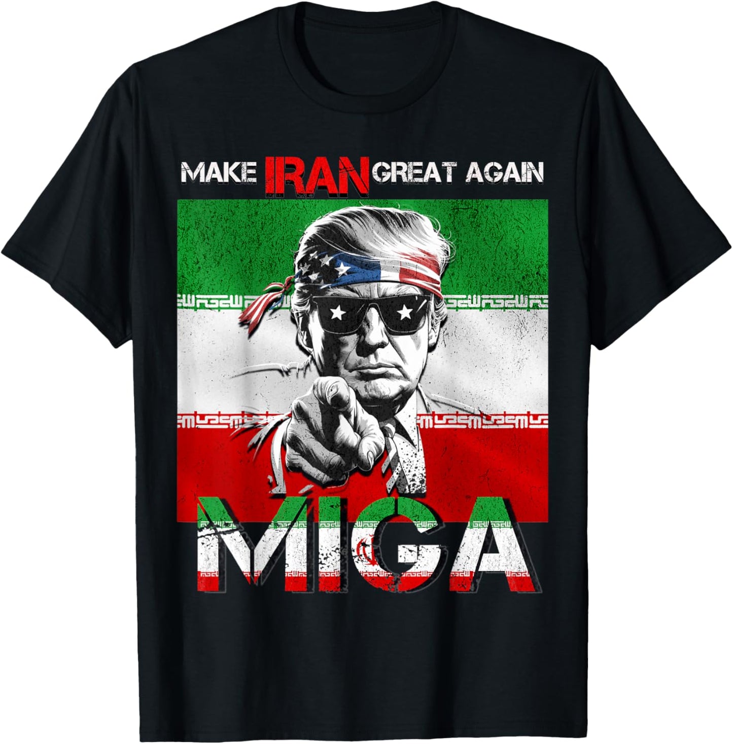 Make Iran Great Again Vintage Make Iran Great Again T-Shirt