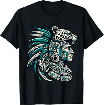 Aztec Warrior Jaguar T-Shirt
