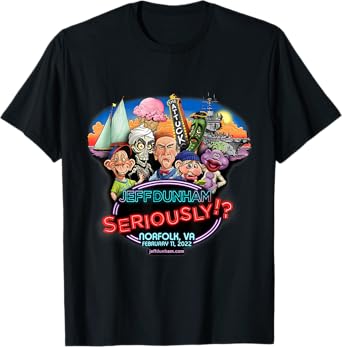 Jeff Dunham Norfolk, VA T-Shirt